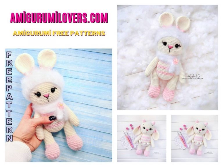 Free Cute Bunny Amigurumi Pattern | Craft Your Adorable Crochet Bunny Friend