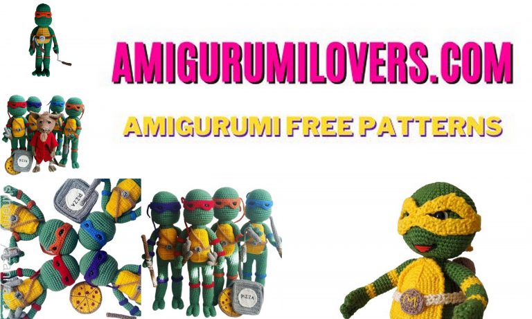 Free Amigurumi Ninja Turtles Pattern