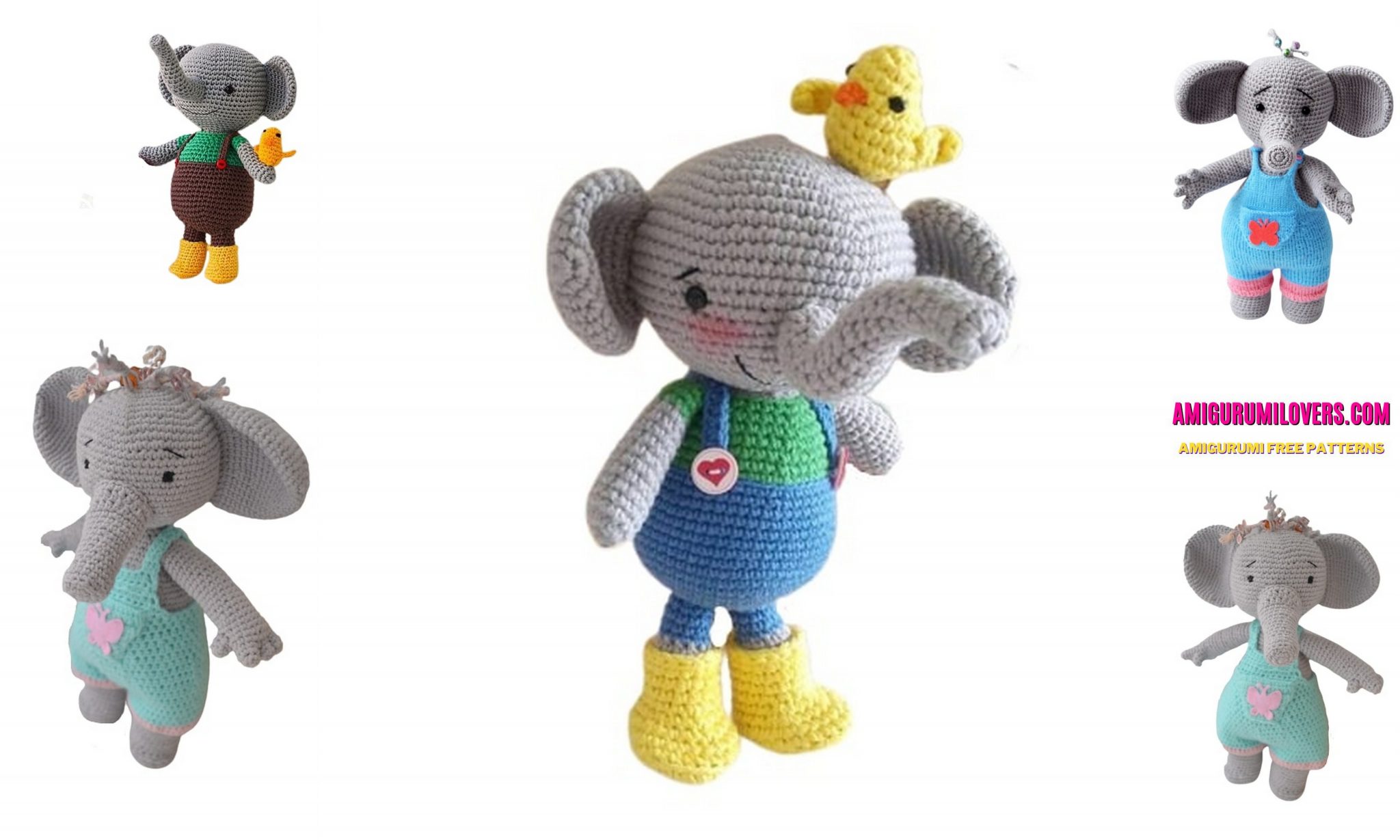 Amigurumi Elephant Toma Free Crochet Pattern Amigurumilovers