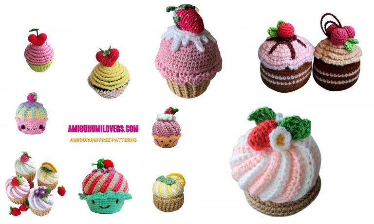 Sweet Cupcake Amigurumi Free Crochet Pattern – Create Your Crochet Confection