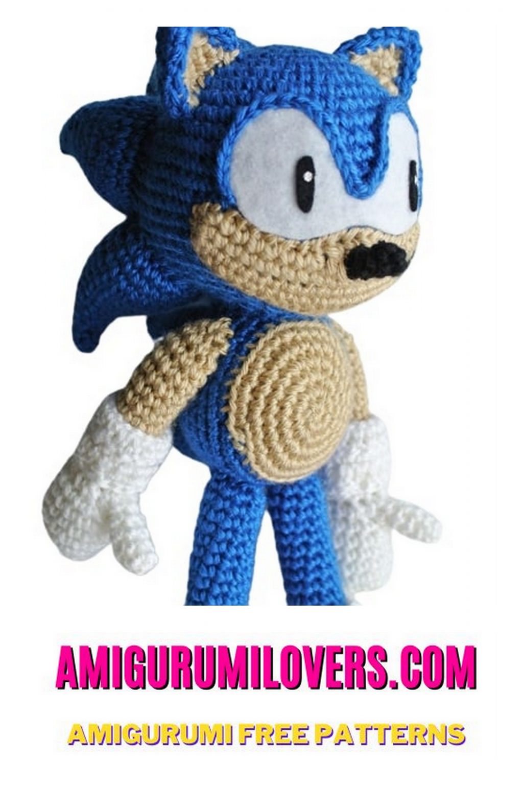 Super Sonic Amigurumi Free Crochet Pattern – Craft Your Own Speedster ...