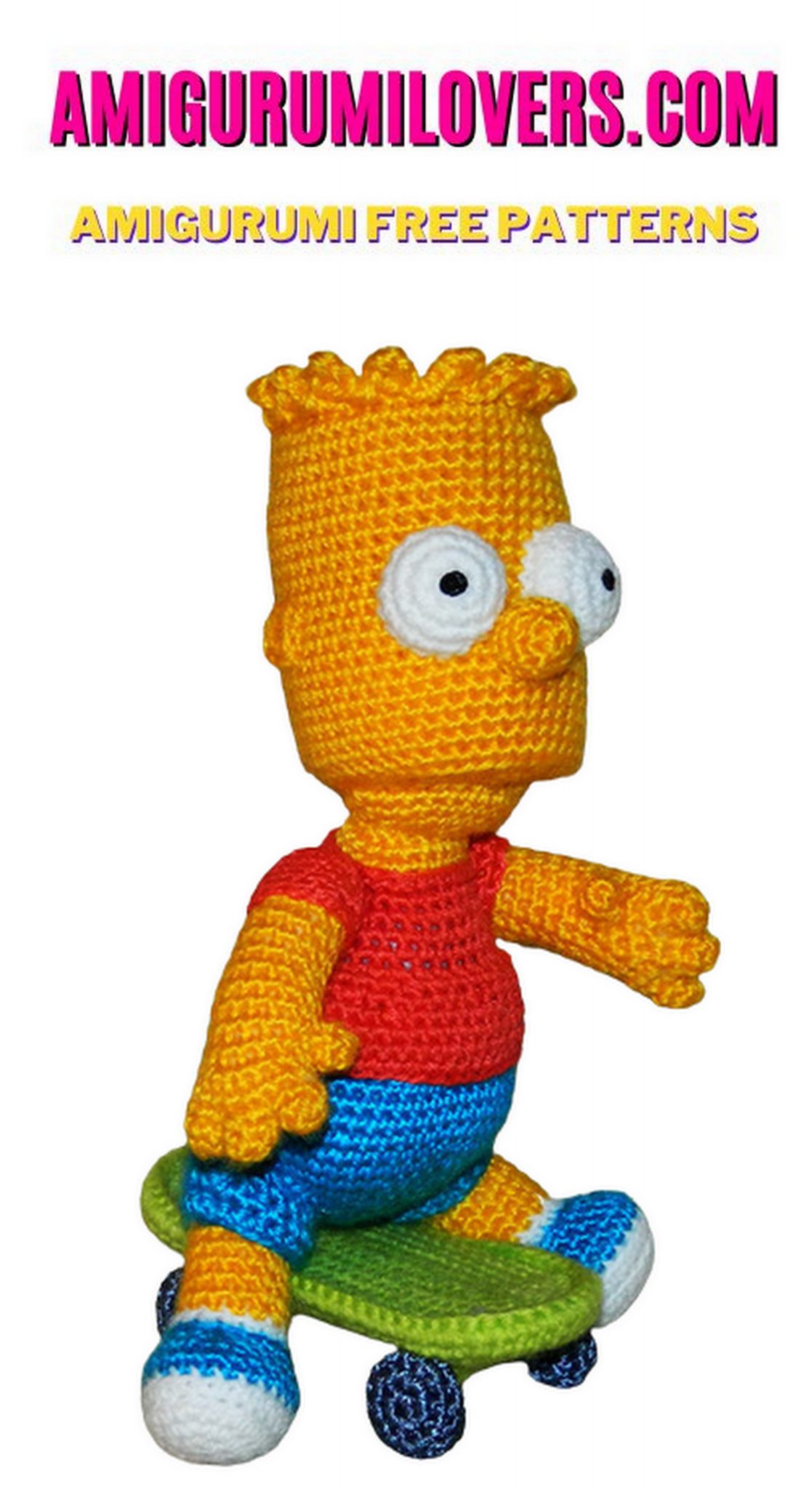 Free Bart Simpson Amigurumi Pattern | Craft Your Crochet Tribute To ...