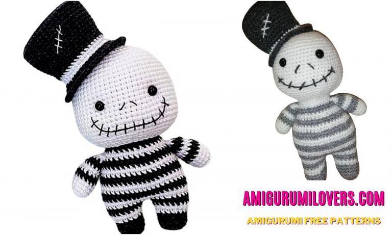 Skeleton Jack Amigurumi Free Crochet Pattern