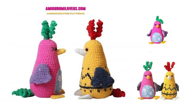 Amigurumi Chicken Free Crochet Pattern