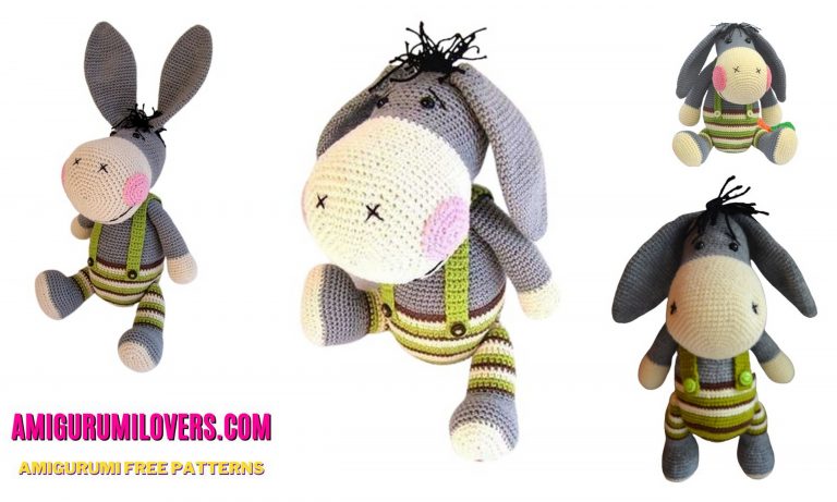 Amigurumi Cute Donkey Free Pattern